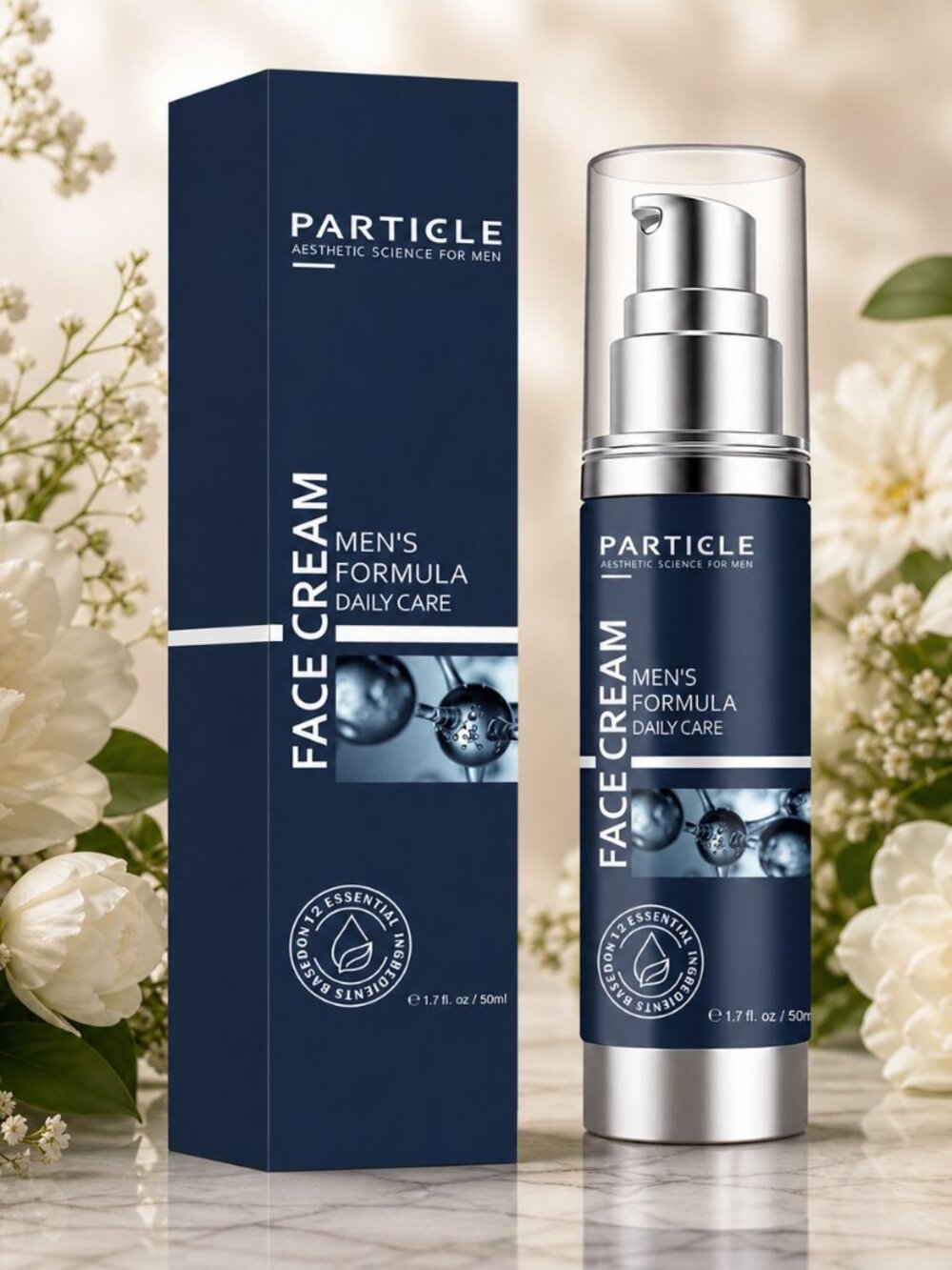 Particle Face Cream For MenAnti Aging Cream Fights Eye Bags Dark Spot